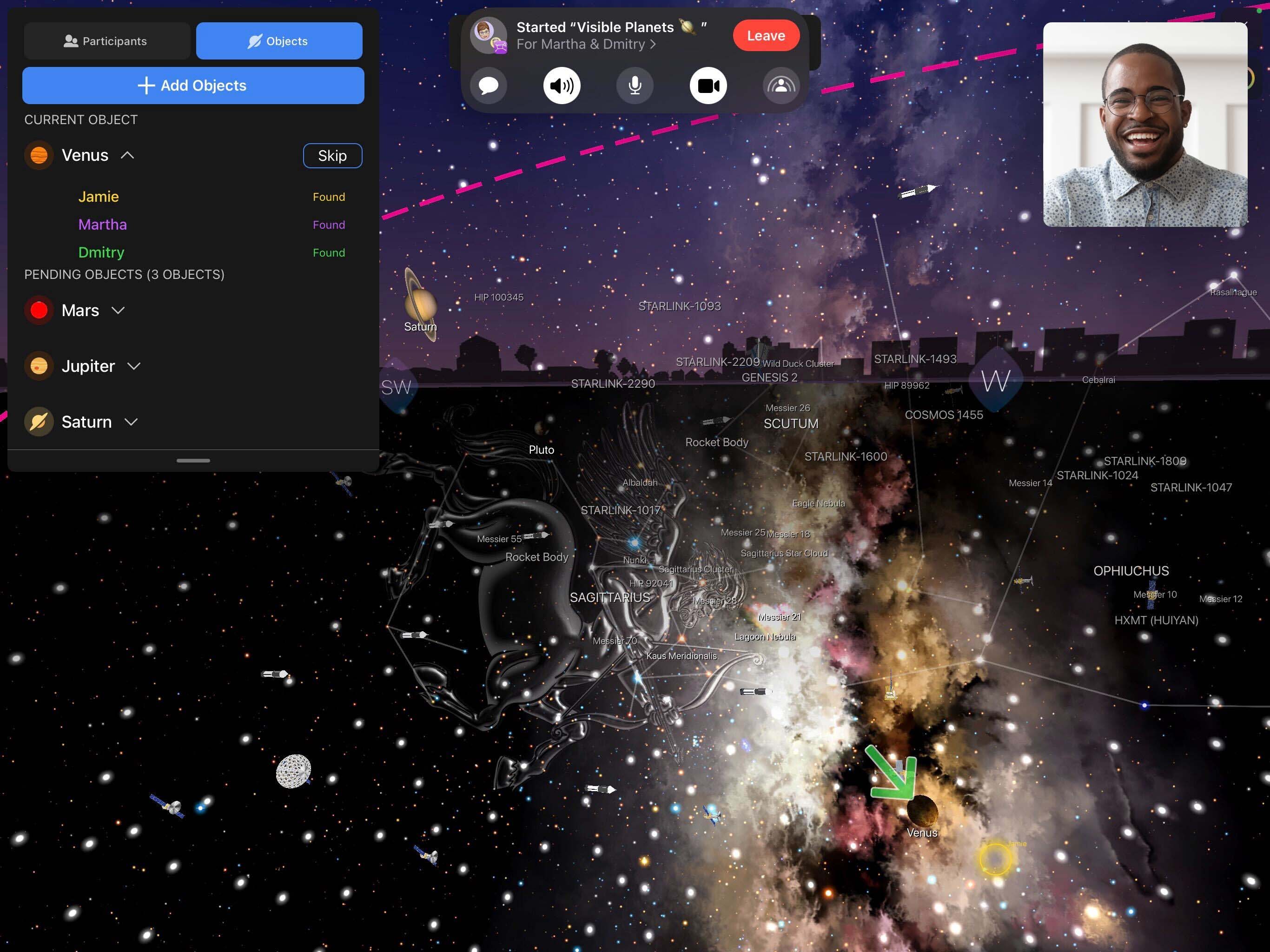 Night Sky through the years